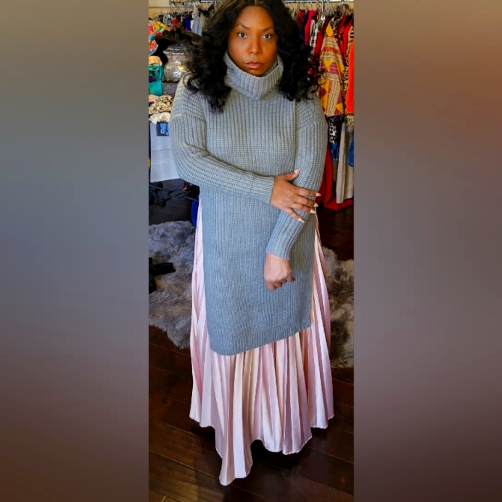 Classic Knitted Turtleneck Sweater